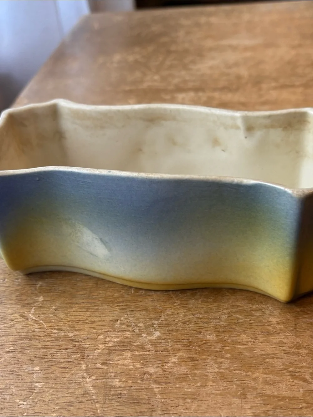 Shawnee Pottery relief flower